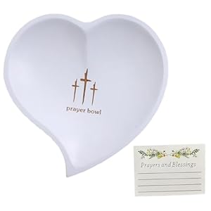 Belupai Miska Modlitewna Serce z Krzyżem 3