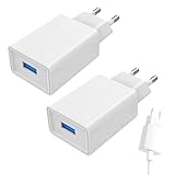 【Charge sécurisée】 Adaptateur secteur autorégulé avec contrôleur de charge qui coupe automatiquement l'alimentation en cas de surcharge des appareils électroniques. Nos adaptateurs secteur sont soumis à des tests rigoureux et sont équipés de protections contre les surcharges, les surtensions et la surchauffe.