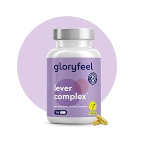Lever Detox met Mariadistel, Artisjok, Kurkuma en Choline – 120 capsules voor 2 maanden voorraad – Complex verrijkt met spirulina, zink en selenium – Veganistisch
