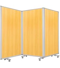 Amazon.co.jp: 高級 デラックス Comai 3連 パーテーション (幅270cm×高