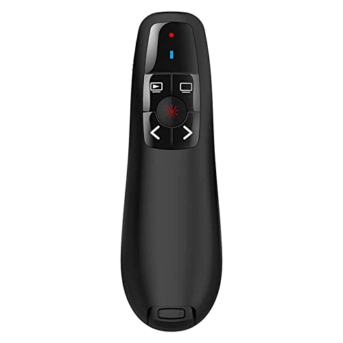 2.4Ghz Wireless PPT Flip Pen USB Pointer Clicker Apresentador Powerpoint Apresentação Luz Vermelha C