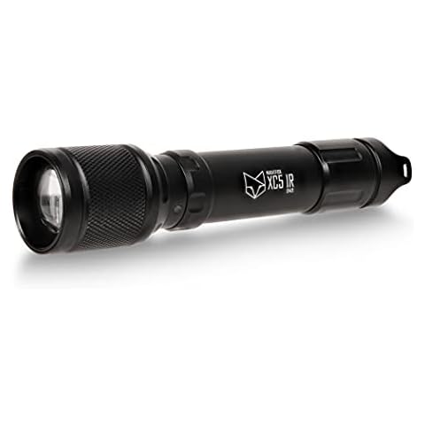 Nightfox XC5 Infrared Torch | 5W 940nm Covert Wavelength | IR Illuminator for Night Vision Devices | Updated Circuitry For Crystal Clear Beam Cover
