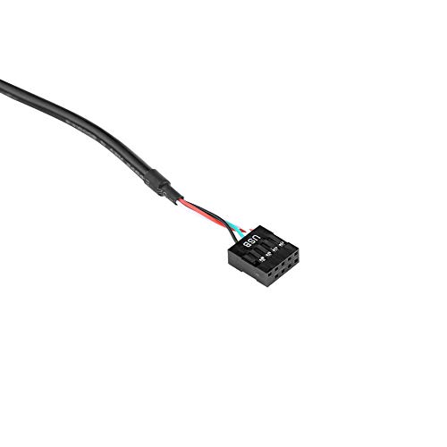 fosa PC Front Panel Internal Card Reader, Media Multi-Function Dashboard USB 3.0 Port Support M2 SD MS XD CF TF Card for Computer, Fits any 5.25" Computer Case Front Bay - Thumbnail 6