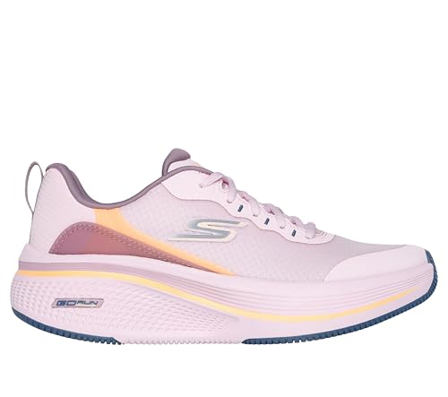 Image of Skechers Women GO Run Elevate 2.0 - Cardona Light Blue Lace Up Running Shoes (129002-PNK 6)
