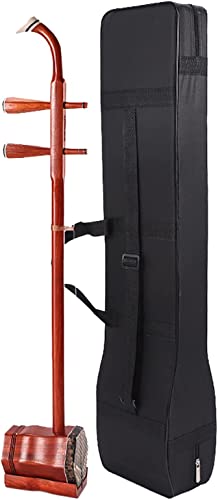 LLHNBBDBBSH Erhu, Violín Chino De 2 Cuerdas, Instrumento Musical de violín de 2 Cuerdas Chino Zhonghu...