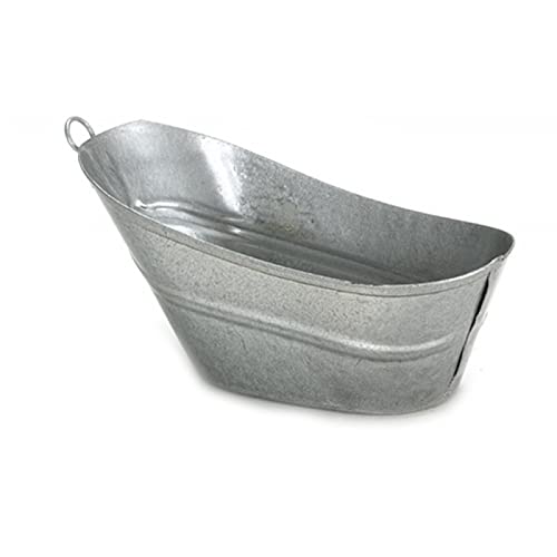 Dolls House Old Fashioned Tin Bath Tub Miniature Kitchen Accessory #TOP21