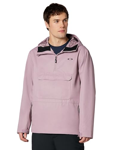 Oakley Mens Divisional Recycled Shell Anorak Jacket, Toadstool, X-Large