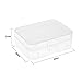 uxcell Battery Storage Case Holder Transparent for 2 x Battery Capacity