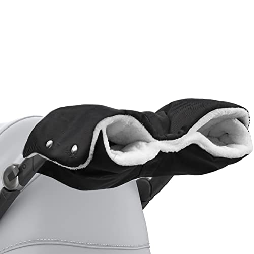 Luchild Gant Poussette Protège-Mains, Poussette Gants Doux Chaud Antigel Coupe-Vent et Imperméable Moufle Poussette Universels pour Poussette de bébé, Parents, Soignants, Accessoires de Poussette Cover