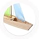 Alipis Diy Holz Segelboot Bausatz Für Kinder, Kreatives Lernspielzeug Zum Selbstmontieren, Segelschiff Modellbausatz Mit Klebstoff Für Fantasie Und Geschicklichkeit