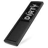 SECFOU Geschirrspüler Magnet Clean Dirty Schild Doppelseitiges Spülmaschinenzeichen Flexibler Indikator für Saubere und Schmutzige Geschirrladung für Küche und Haushalt Langlebig und