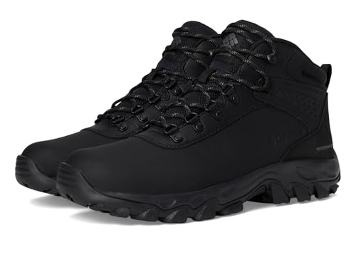 Columbia Men's Newton Explorer Hiking Shoe, Black/Black, 11