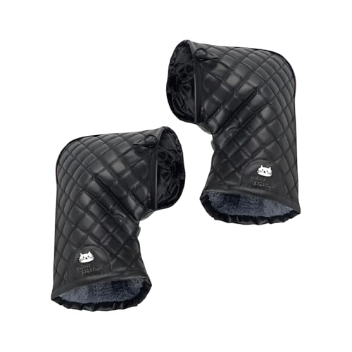 Genérico Manoplas para Manillar De Motocicleta | Mitones Impermeables para Ciclismo | Mitones con Aislamiento para Clima Frío Unisex para Ciclismo De Montaña Y Scooter