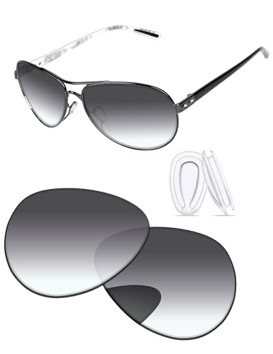Image of Replacement Lenses & Nosepads for Oakley Feedback OO4079 59mm Sunglass - Precision Fit, UV Block & Impact Resistant