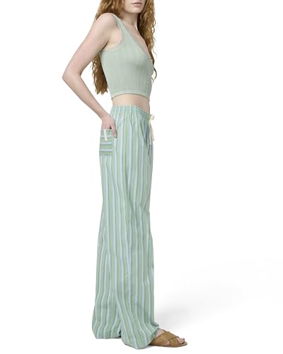 florence by mills Women's Villa Collection Poplin Stripe Boxy Sleep Pant2