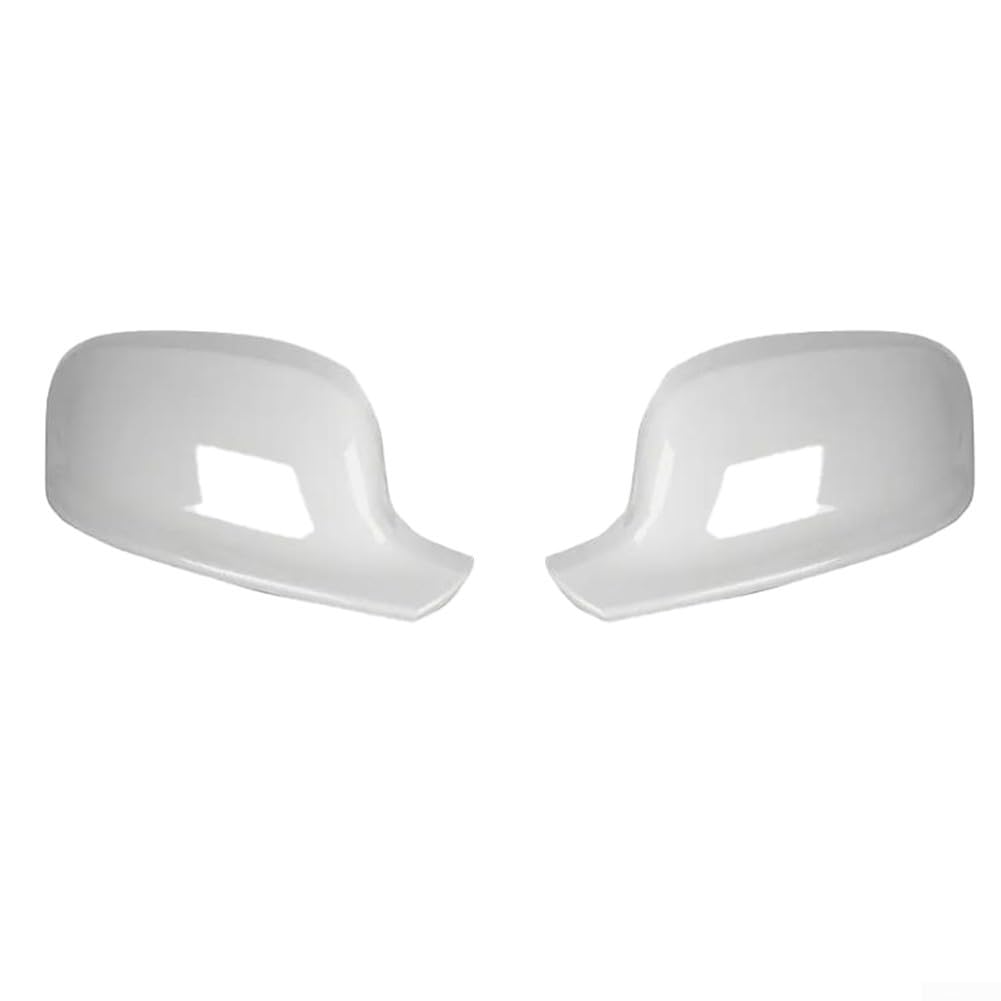 Coppia di calotte per specchietti retrovisori, colore bianco, per BMW X3 F25 2011-2014, sostituzione diretta sinistra e destra