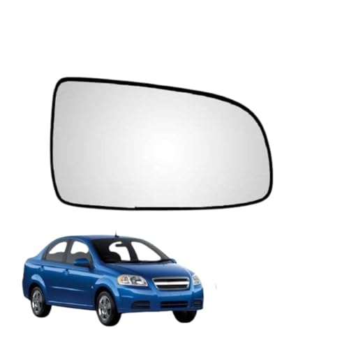 Image of Kylo Aveo (2006-2012) Driver Side (Right Side) Car Side Mirror Glass /Tukdi /Sub Mirror Plate