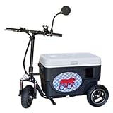 Cruzin Cooler CZHB Sport X-Li Black Motorized Ice Chest 3 Wheeled Scooter