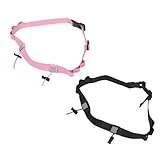 Assurance de sécurité nocturne : les éléments réfléchissants sur la ceinture de course avec rangement augmentent la visibilité du , favorisant des performances sûres, que ce soit sur des sentiers ou dans des rues bondées dans des conditions de faible luminosité, ceinture de course avec boucles, ceinture de course