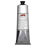 Michael Harding Artist Oil Colours, Titanium White No.3 (Linseed Oil), 225ml Tube, 130226