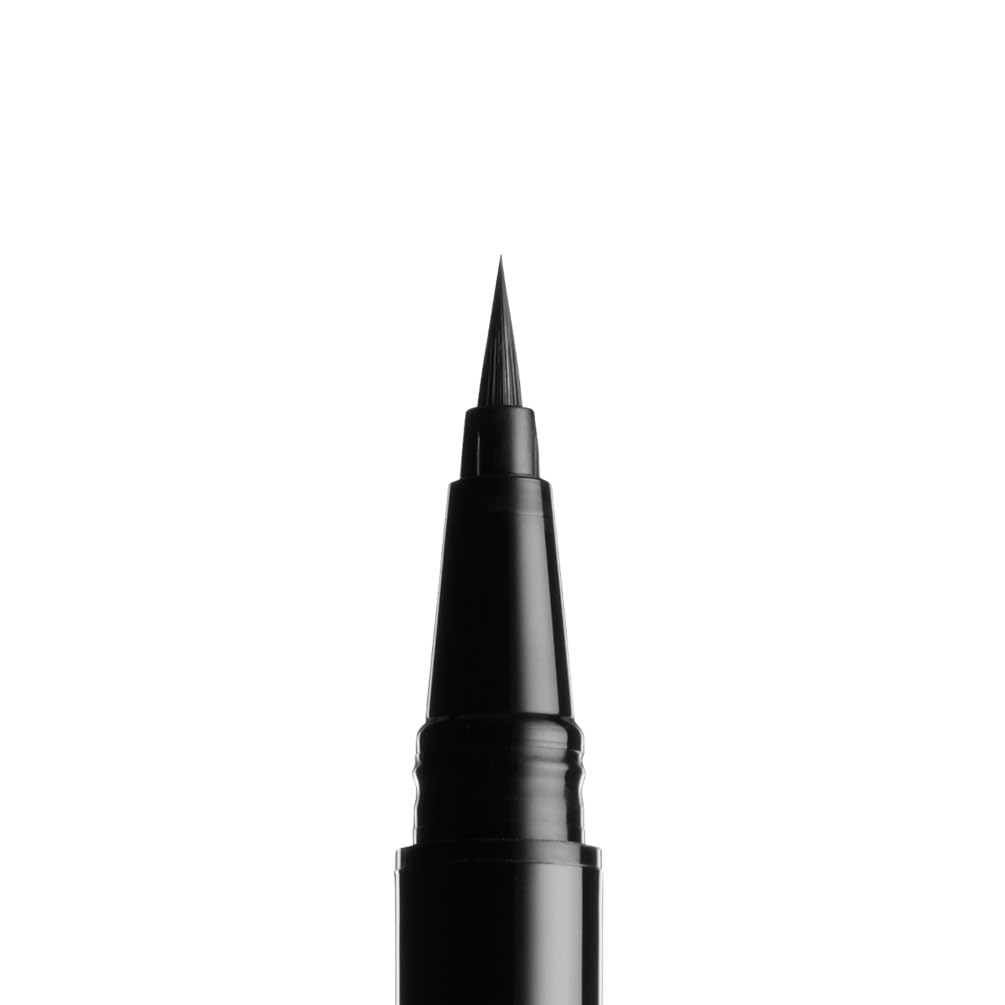 NYX Professional Makeup, Epic Ink Eye Liner, Eyliner Liquido Waterproof, Linee Intense e Precise a Lungo, Texture Scorrevole e Pigmentata, Black, 16 ml