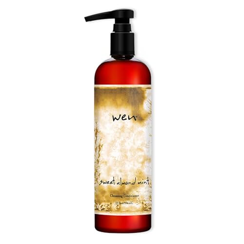 WEN by Chaz Dean Cleansing Conditioner for Hair - Shampoo & Conditioner Cowash for Fine or Curly Hair, Co Wash with Rosemary Oil - Sweet Almond Mint, 32 Fl Oz (Pack of 1)
