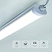 Impermeabile LED Batten Light, 2Ft Garage Illuminazione 14W IP65 6500K Tubo Luce Capannone Illuminazione Officina per Parcheggio Magazzino Fabbrica, Triproof Fluorescente Tubo Striscia Luce