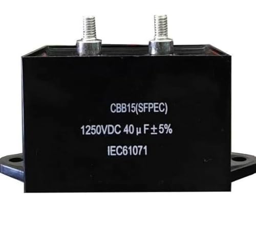 DSZUJTYROP 1pc 40uF 1250VDC Inverter Welding DC Filter Capacitors