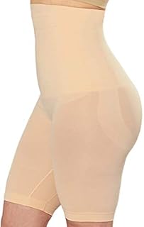 SHAPERMINT High Waisted Body Shaper Shorts - Shapewear for Women Tummy Control Small