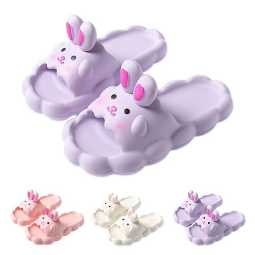 Bunny Slippers Bathroom Slippers Girl Summer Cartoon Cute Rabbit Home Non-slip Slippers