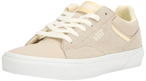 Vans Seldan, Sneaker Mujer, Hairy Suede Lemon Icing, 37 EU