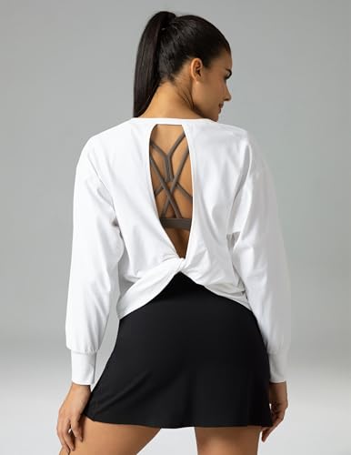 Colorfulkoala Dreamlux Tennis Skirt with Inner Shorts Pockets High Waisted Casual Athletic Golf Skort for Women4