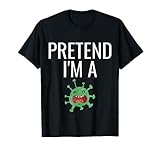 Pretend I'm A Germ Costume Funny Halloween Party Kids T-Shirt