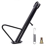 Soporte de estacionamiento para bicicletas robusto y eléctrico, soporte lateral para scooter, tamaño 14 22 cm (20 cm)