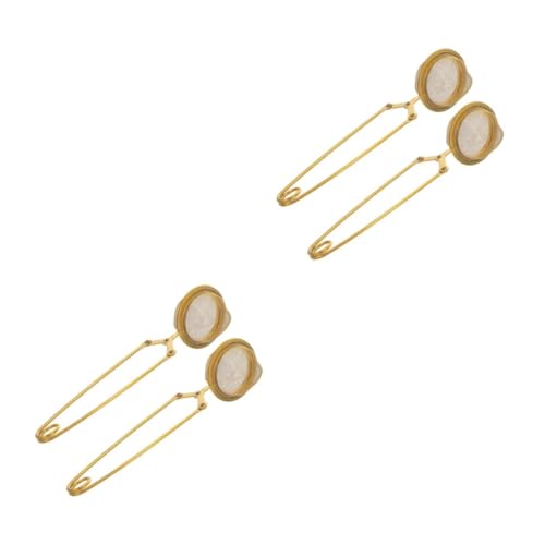 Cabilock 4 Pièces Filtre à Thé Passoire à Thé Dorée Thé Domestique Infuseur à Thé Panier Passoire à Thé Pinces En or Thé à Billes Instantanées Boule à Thé Dorée Mini Passoire à Thé