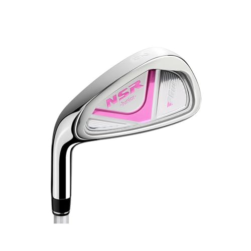 Golf Club a Mano Sinistra Set per Bambini Ragazzi Ragazze 7# 9# Ferro Leggero Grafite Albero Grafite Attrezzatura di Allenamento per Principianti con Ball Tee Outdoor Youth Sports Practice Gear