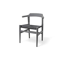 オーク材 アームチェア 黒座面 ウェグナー リプロダクト2 オーク材 アームチェア 黒座面 ウェグナー リプロダクト2