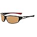 willochra Wrap Around Full Lens polarized Reading Sunglasses for Men Women Cycling Driving Sports Readers (red brown, 1.25, x)