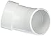 Genova Products 72740 45? Street Elbow Pipe Fitting, 4"