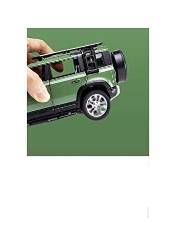Modelo Land Rover Defender Diecast 1:24 Negro miniatura 4
