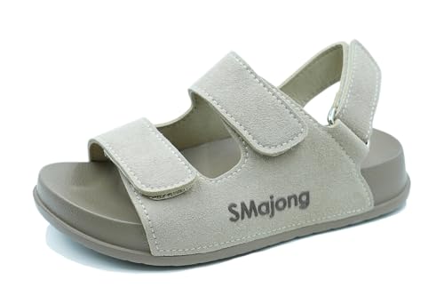 SMajong Sandalen Mädchen Jungen Kinder Sommerschuhe Beige 34/35 EU