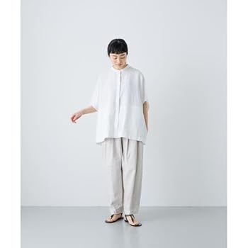 Amazon | [かぐれ] リネンスクエアケープシャツ OFF FREE