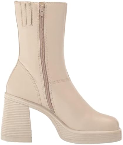 Steve Madden Women's Fantsie Fashion Boot, Bone Leather, 9.5 | Image 5