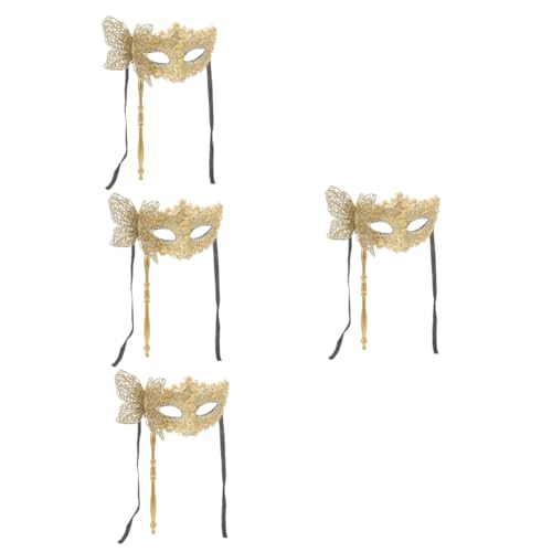 STOBOK 4piezas De Baile De Fantasía Con De Carnaval Elegante Para Fiestas y Eventos Accesorio De Disfraz Para Mujeres