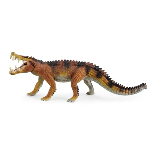 Schleich Dinosaurs, Large Dinosaur Toys for Boys and Girls, Realistic Kaprosuchus Toy with Movable Jaw, Ages 4+