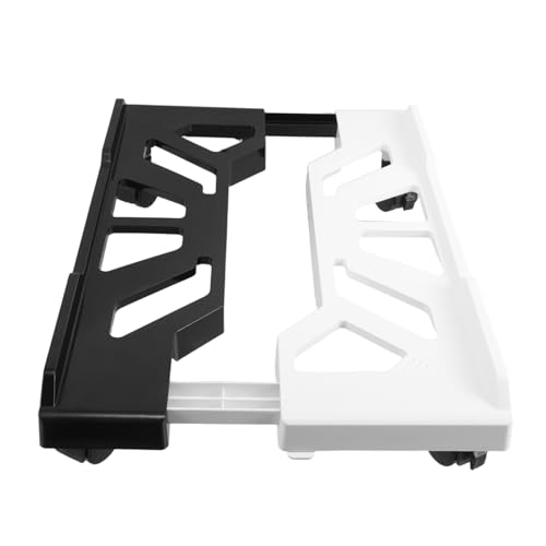 Soporte móvil ajustable para CPU con ruedas, soporte para torre de PC bajo escritorio, carrito multifuncional ahorrador de espacio para oficina en casa miniatura 1