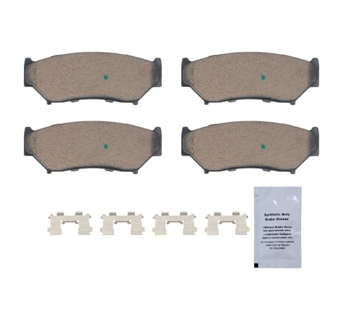 Image of HUSCH D556 Front Ceramic Brake Pads Kit Fit For Chevrolet Tracker 1998-2004, For GEO Tracker 1996-1997, For Suzuki Sidecick 1991-1998, For Suzuki Vitara 1999-2004