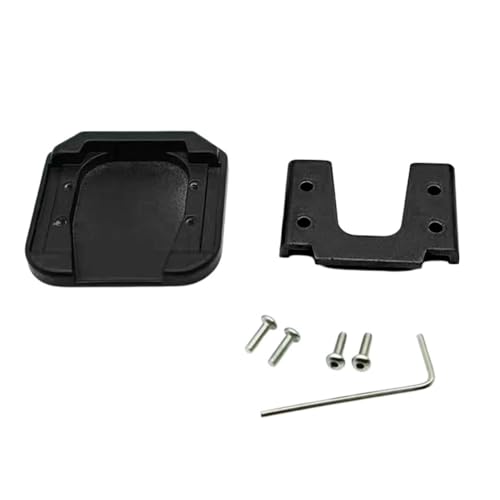Pied plaque de support d'extension béquille latérale moto universelle élargie