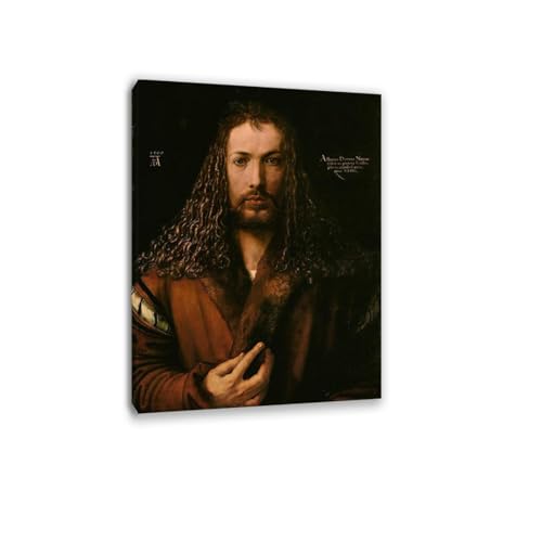 Peinture Giclée haute définition reproduction autoportrait encadré