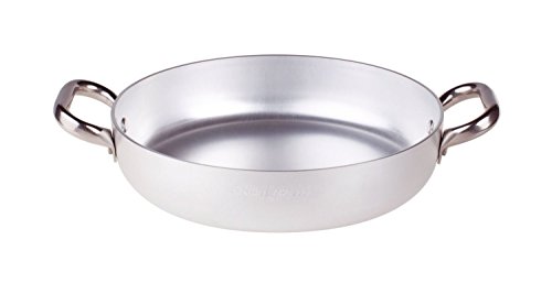 Pentole Agnelli ALMR111040 Tegame Radiante, Alluminio Professionale 5 mm, 40 cm